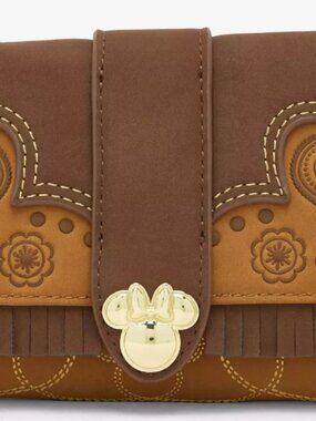 Loungefly Disney Minnie Mouse Western Patterned Wallet -  Exclusive